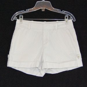 Banana Republic "Martin Fit" Striped Cuffed Shorts